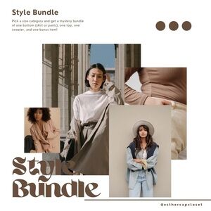 STYLE MYSTERY BUNDLE: a whole outfit, with customized style!